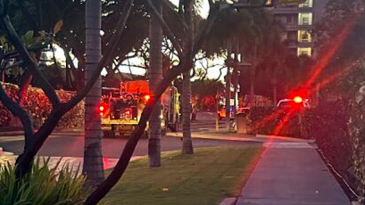 First responders arrive at scene of explosion in Maui