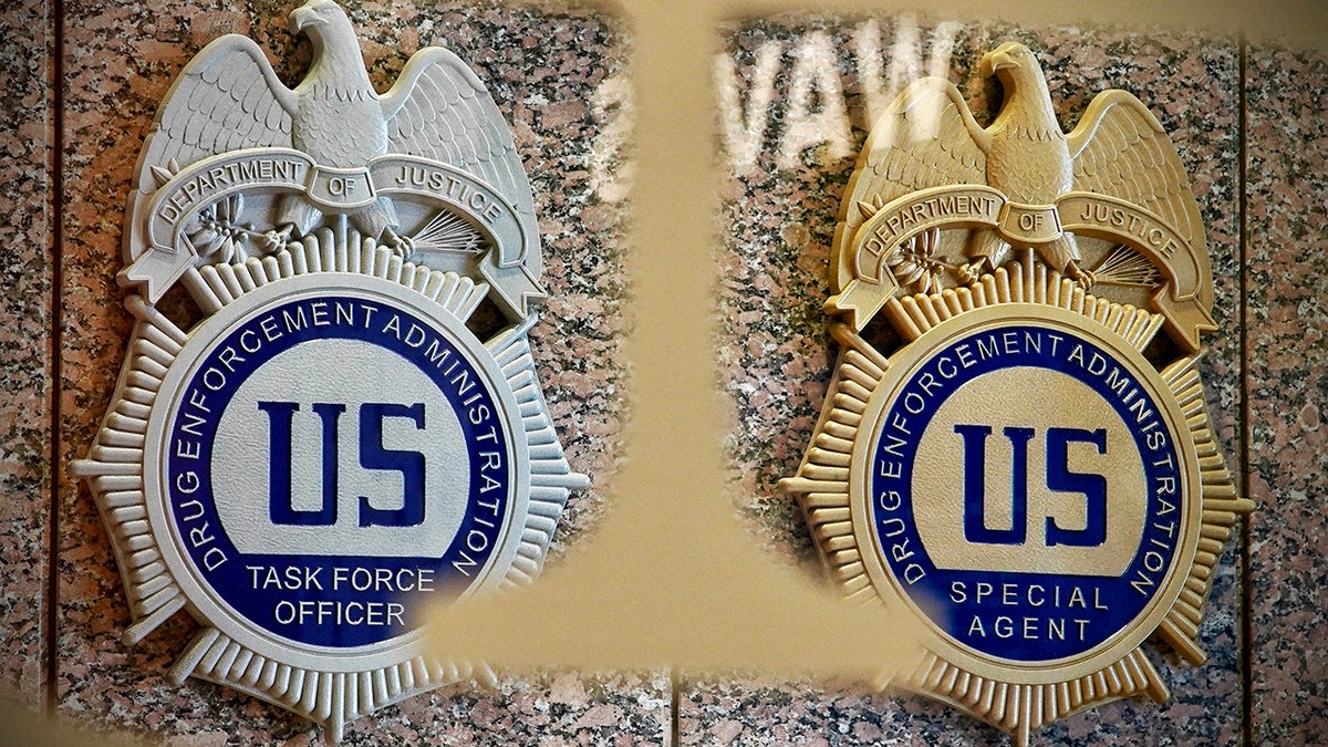 Drug Enforcement Administration badges