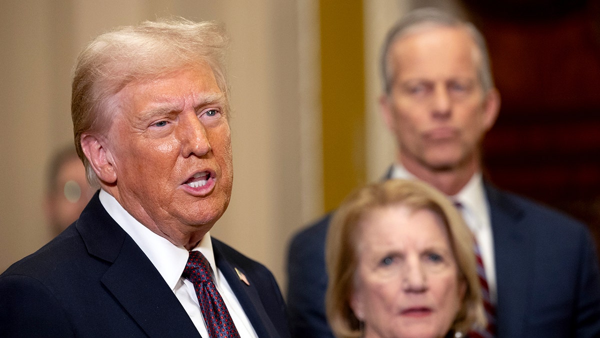 President-elect Donald Trump and two GOP senators