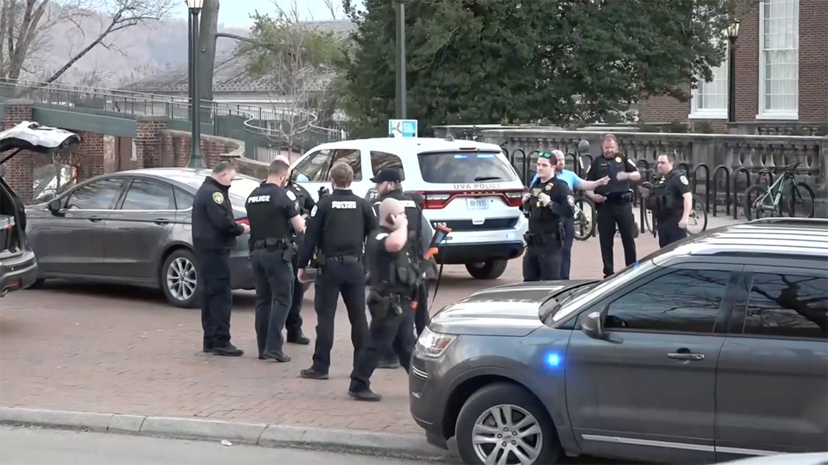 Police on campus of University of Virginia