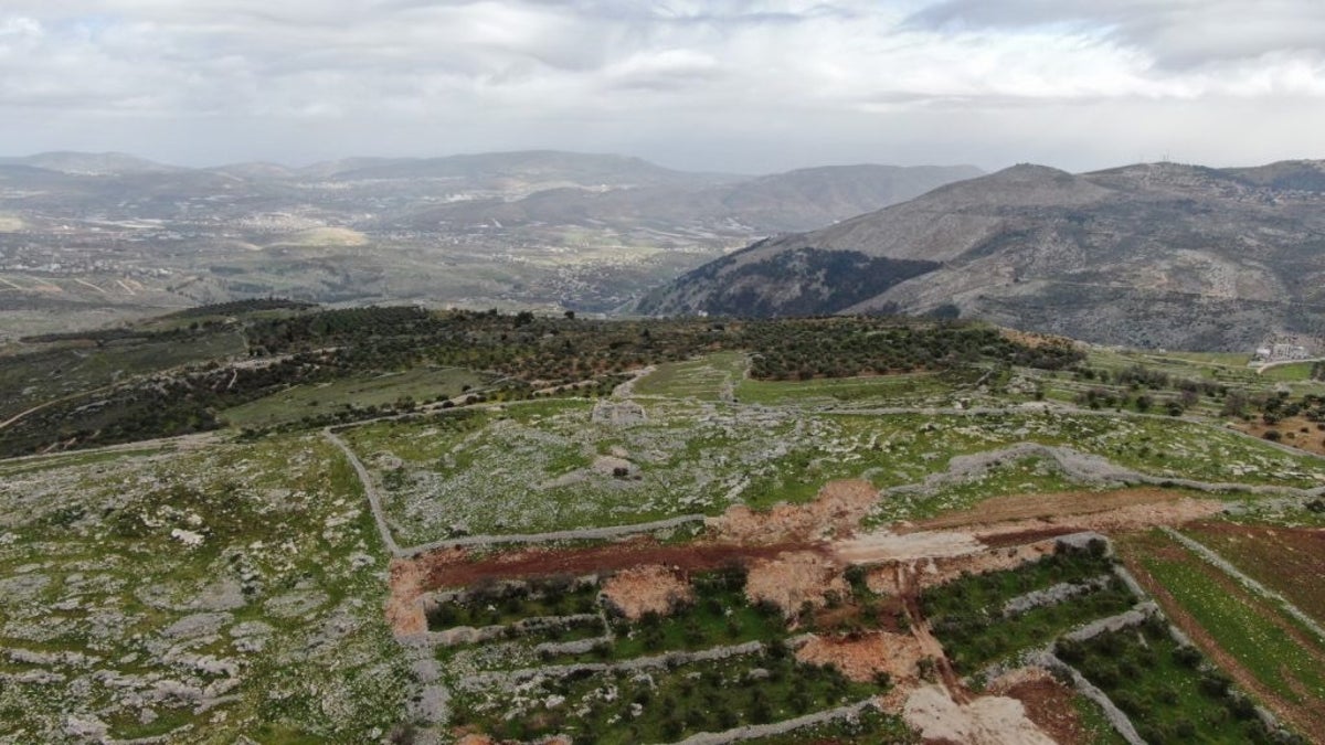 Joshua's Alter from above